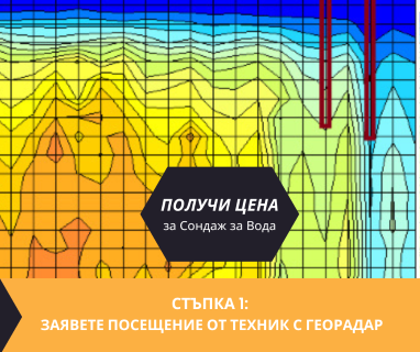 Търсене на вода с георадари за сондаж за вода в имот за Аврен Ямбол 8602 с адрес улица Клокотница 99 община Ямбол област Ямбол, п.к.8602.